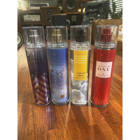 Bath & Body Works English Laundry Fine Fragrance Mist Body Spray Bundle Lot of 4 - Picture 1 of 3